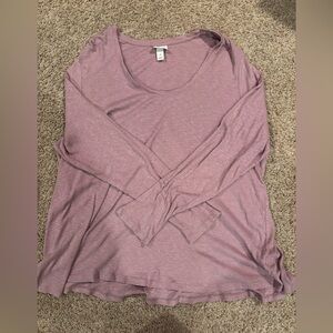 Women’s Plus Ava and ViV Lilac Sweater